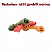 Vega Kauknochen geknotet groß (~14,5cm 90g) bunt gemischt NICHT BIO Hund Snack Garden Bites