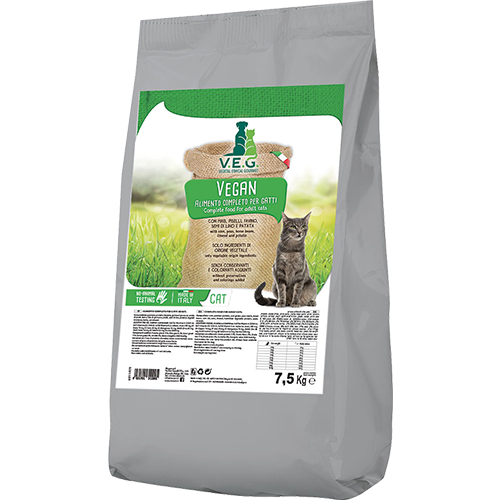 VEGAN Cat 7,5kg  NICHT BIO Katze Trockenfutter V.E.G.